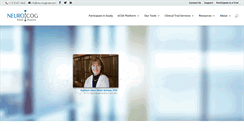 Desktop Screenshot of neurocogtrials.com