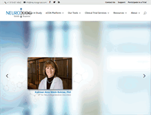 Tablet Screenshot of neurocogtrials.com